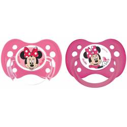 Set of 2 Anatomical Lollipops Dodie Minnie Mouse +6 months