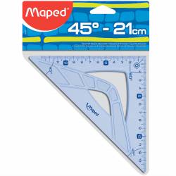 Equerre Geometric Maped 45° - 21 cm