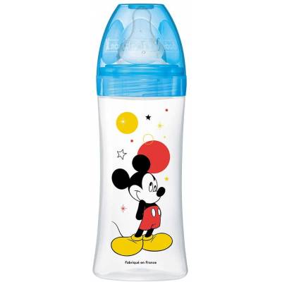 Biberon Anti-Colique Dodie PP 330 ml Mickey Mouse Bleu