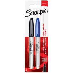 Set of 2 Sharpie Permanent Markers with fine point