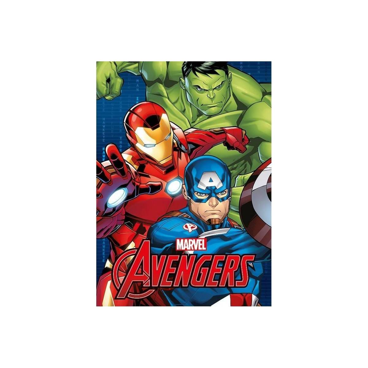 Plaid Couverture Polaire Marvel Avengers 140 x 100 cm