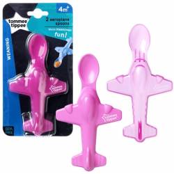 2 Cuillères Avion Tommee Tippee Rose