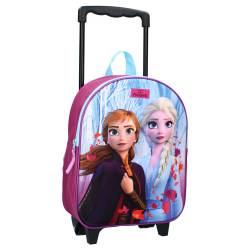 Snow Queen Strong Together 3D Rolling Backpack 31 cm