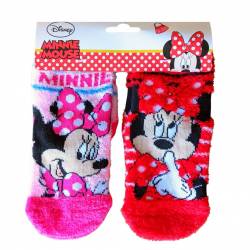 Pack de 2 Chaussettes Antidérapante Minnie Mouse
