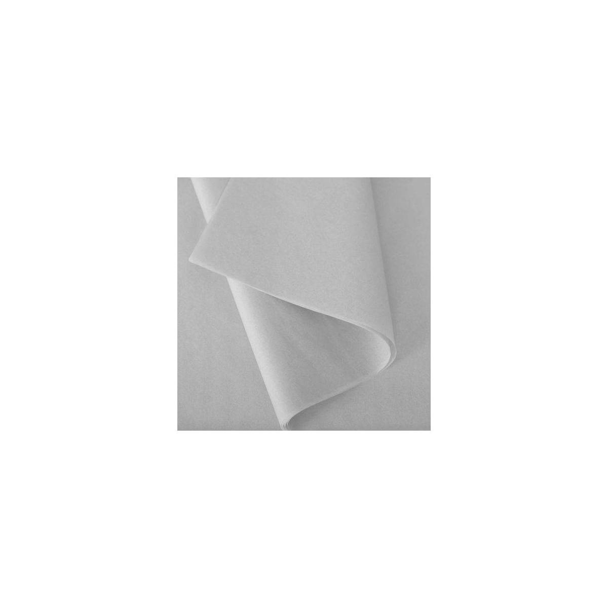 480 Feuilles de Soie - Mousseline Papier de soie Grey - 50 x 75 cm