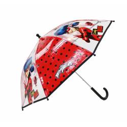 Miraculous Rainy Days roter Regenschirm für Kinder