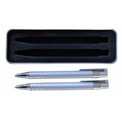 Ballpoint pen and pencil set Grey
