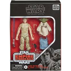Star Wars Luke Skywalker y Yoda 6 '' Figuras de acción Jedi Training