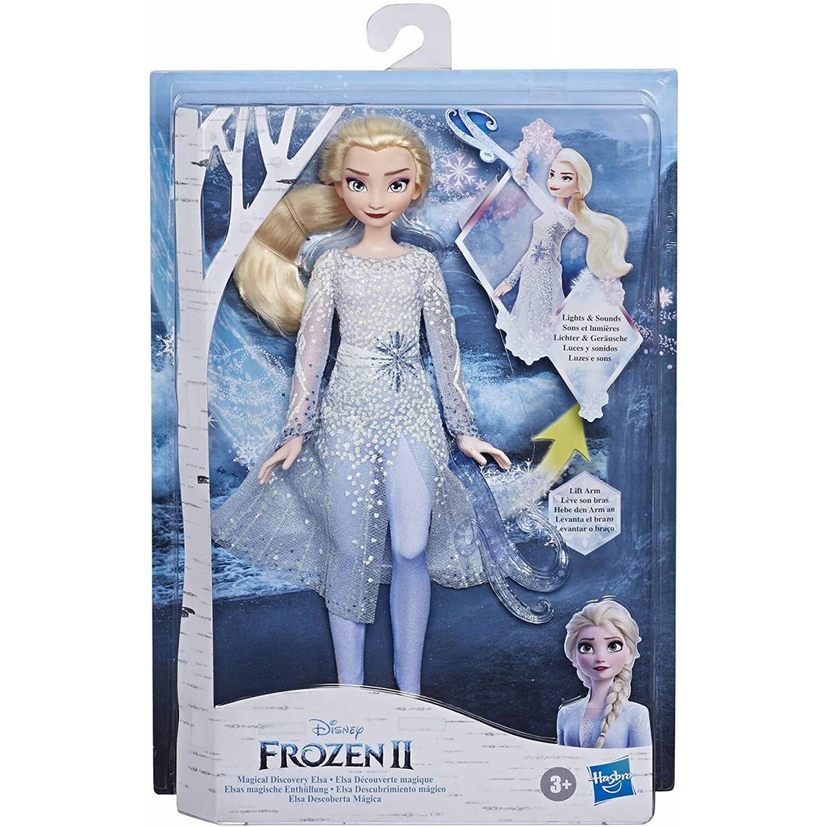 Frozen 2 Elsa Magic Discovery Bambola interattiva