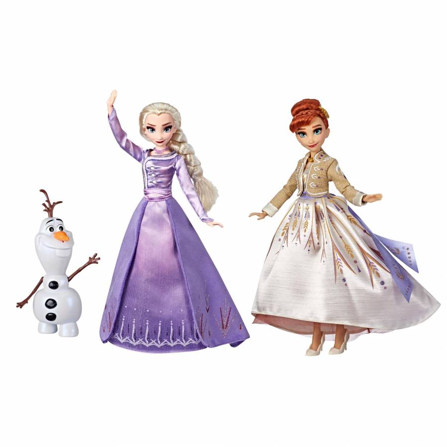 Reine des neiges Poupées Bébé Princesses Elsa et Anna - La Reine