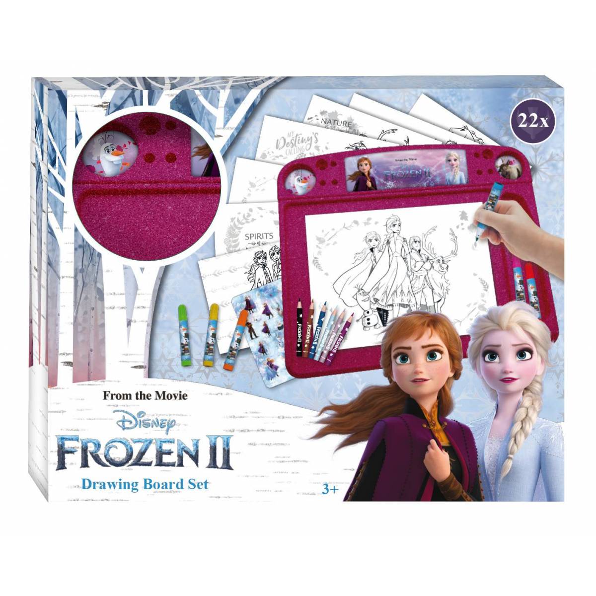 Frozen 2 Drawing Board Set