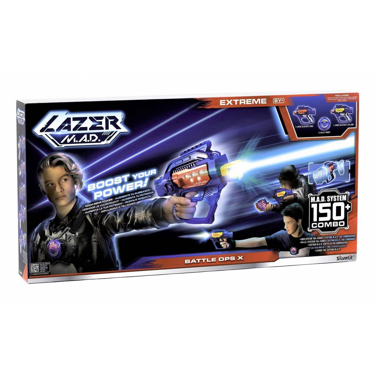 LAZER M.A.D. Advance Battle Ops - Laser Game Enfant - 2 pistolets