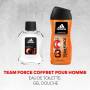 Coffret Adidas Team Force Eau de Toilette + Gel Douche