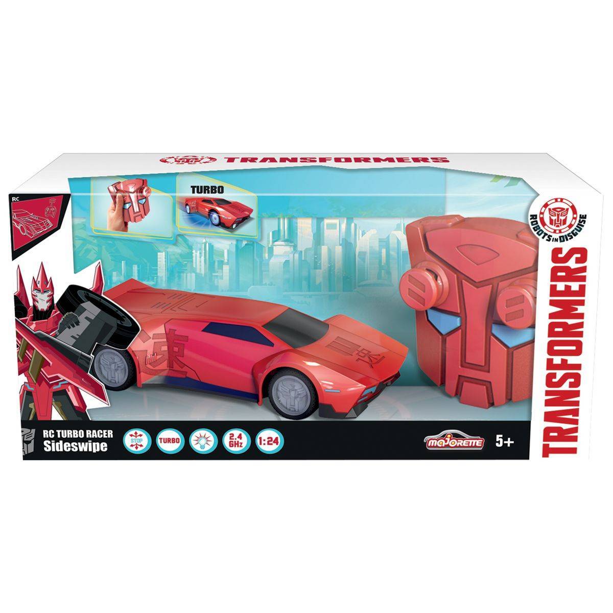Radio gecontroleerde auto Sideswipe Transformers 1/24
