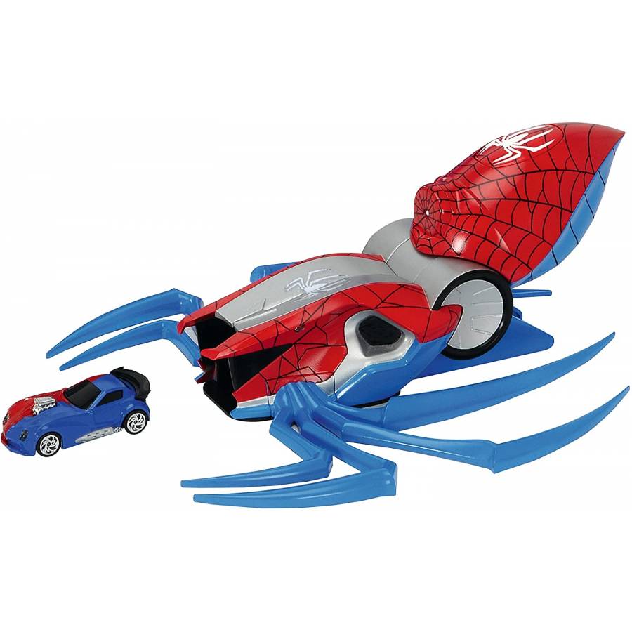 Lanzador + coche The Amazing Spider-Man Slam 'N Blast