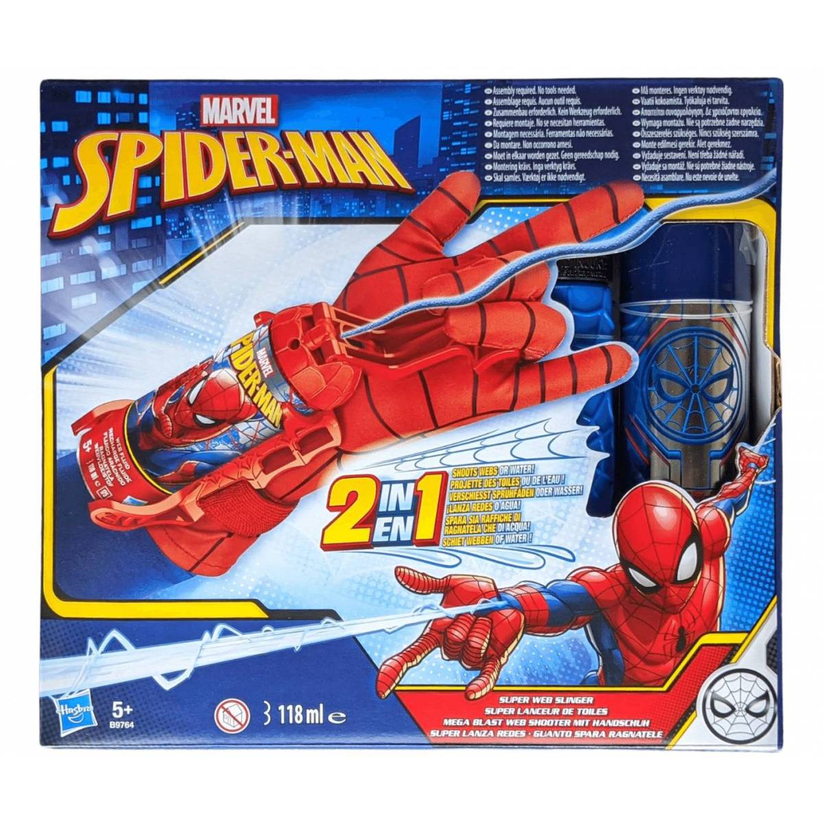 Super Lanceur de Toiles Spider-Man 2 en 1