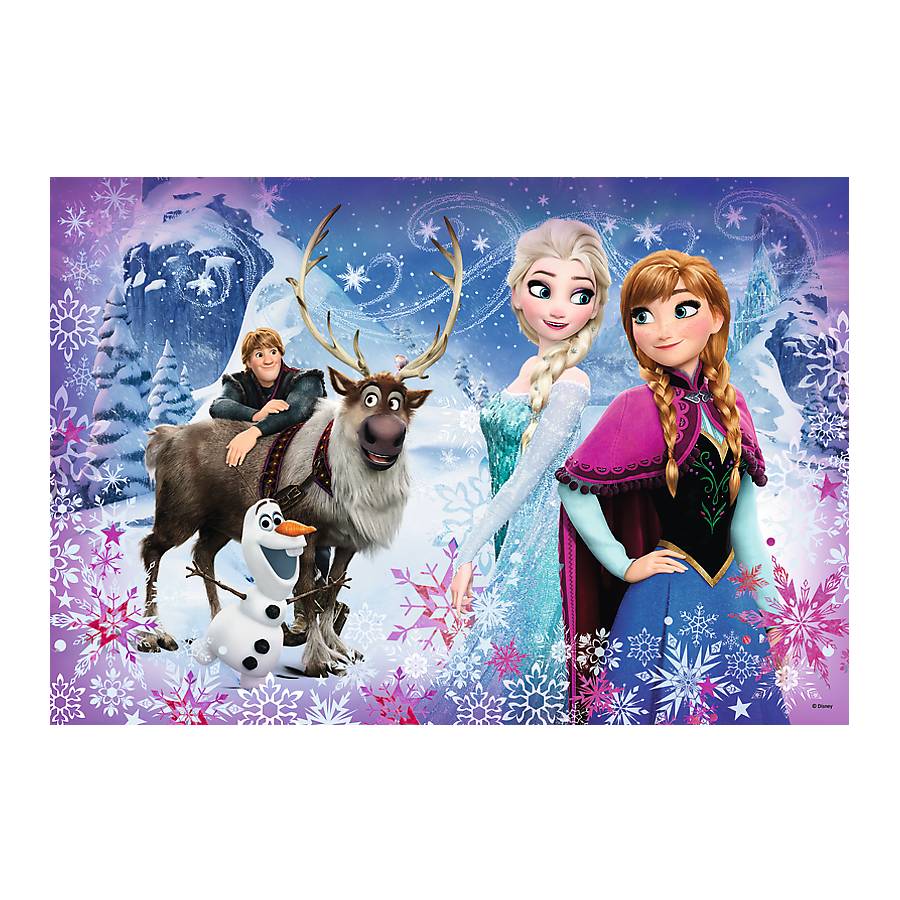 Trefl 160 Stück Kinder Mädchen Disney Frozen Anna Elsa Schlittschuhlaufen 