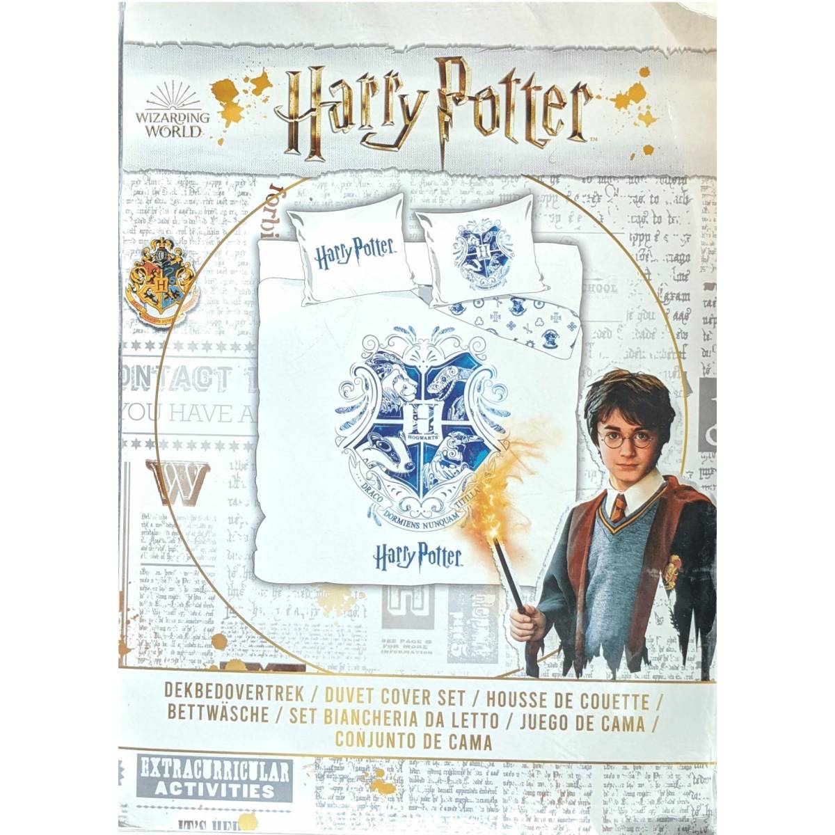 Harry Potter Bettbezug + Kissenbezug 240 x 220 cm