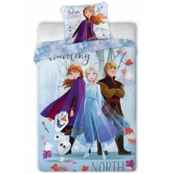 Bettbezug Disney Frozen 2 + Kissenbezug 140 x 200 cm