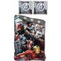 Housse de couette Marvel Avengers + Taie d'oreiller 140 x 200 cm