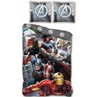 Marvel Avengers dekbedovertrek + kussenhoes 140 x 200 cm.