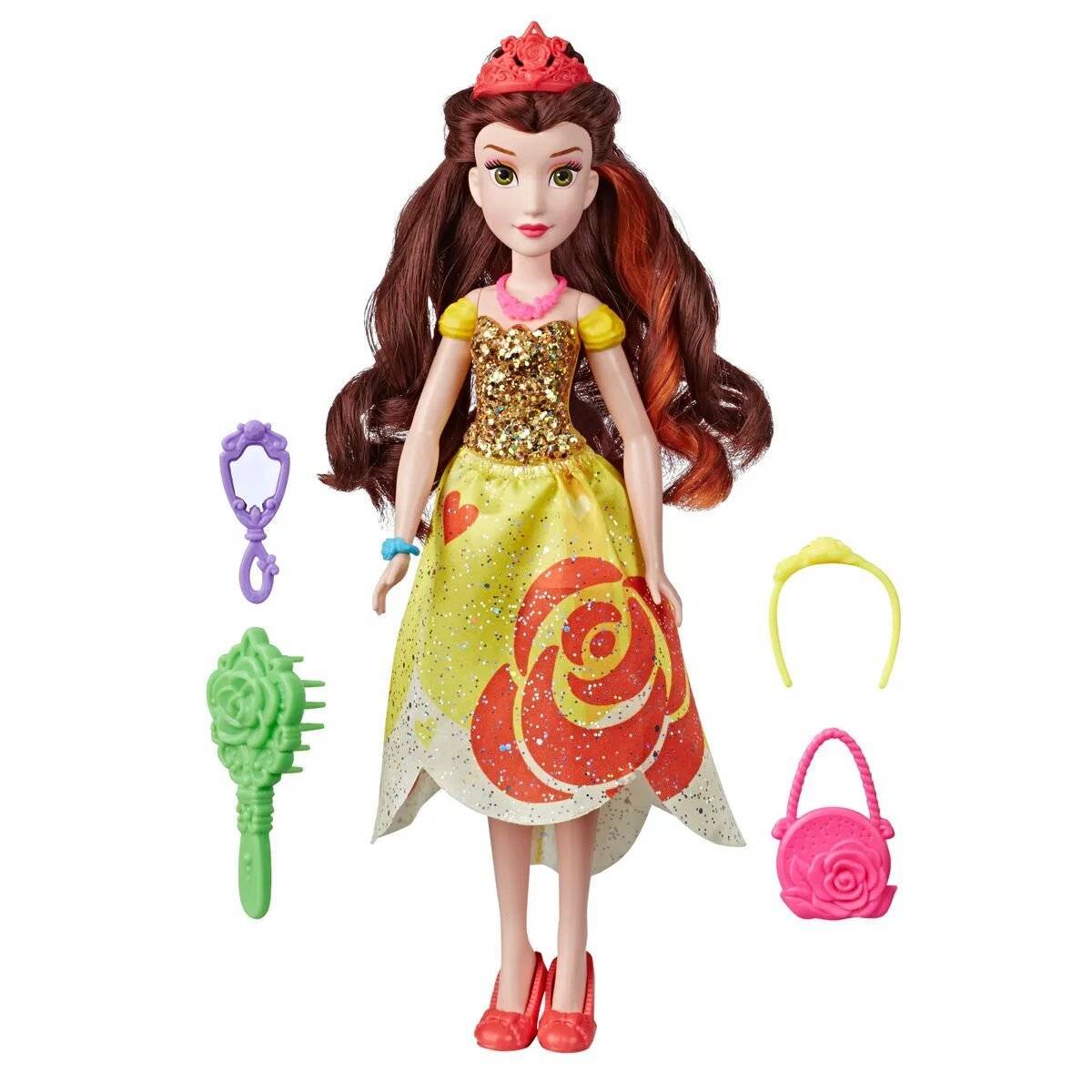 Poupée princesse Belle Disney et accessoires 28 cm