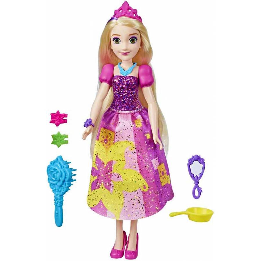 Disney-Princesses Disney-Raiponce-Poupée, habillage et accessoires