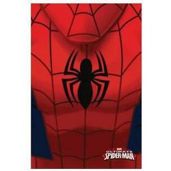 Coperta in pile Ultimate Spider-Man Rosso 100 x 150 cm