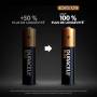 Piles Duracell Plus 100% Extralife AA LR6