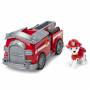 Camion de pompier La Pat'Patrouille Marshall Rouge 16 cm + figurine