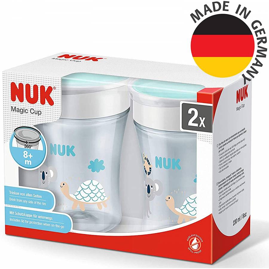 NUK Magic Cup Magic Cup 2 Pack tasse Neutral 