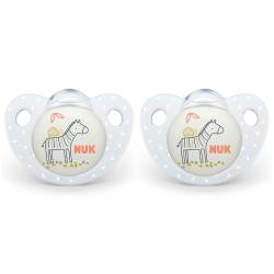 2 NUK Serenity+ silicone pacifier 6-18m