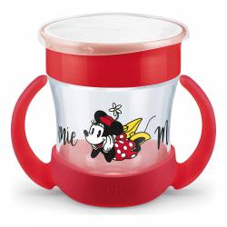 Mini Tasse d'apprentissage Magic Cup Nuk Minnie 160 ml 6 mois+ bord 360°