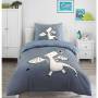 Kidzroom duvet cover 140 x 200 cm Blue Dragon + pillowcase