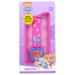 Paw Patrol Cachorros favoritos Reloj para niños rosa