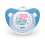 Nuk Trendline Silicone Pacifiers 18-36 months Peppa Pig Blue & yellow