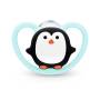 Sucettes Nuk Space 18-36 mois Silicone Chat & Pingouin