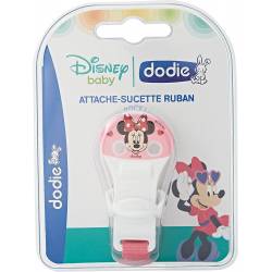 Attache-Sucette Ruban Dodie Minnie Mouse