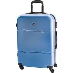 Stijve koffer Christian Lacroix 72 cm Blauw 4 wielen TSA