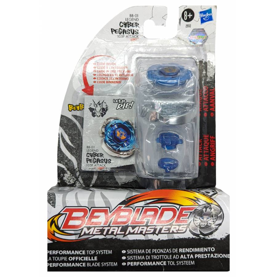 Beyblade Metal Masters Cyber BB-01 Spinning Top