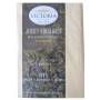 Fitted sheet 100% cotton Victoria 2 places 140 x 200 / 220 cm Sand beige