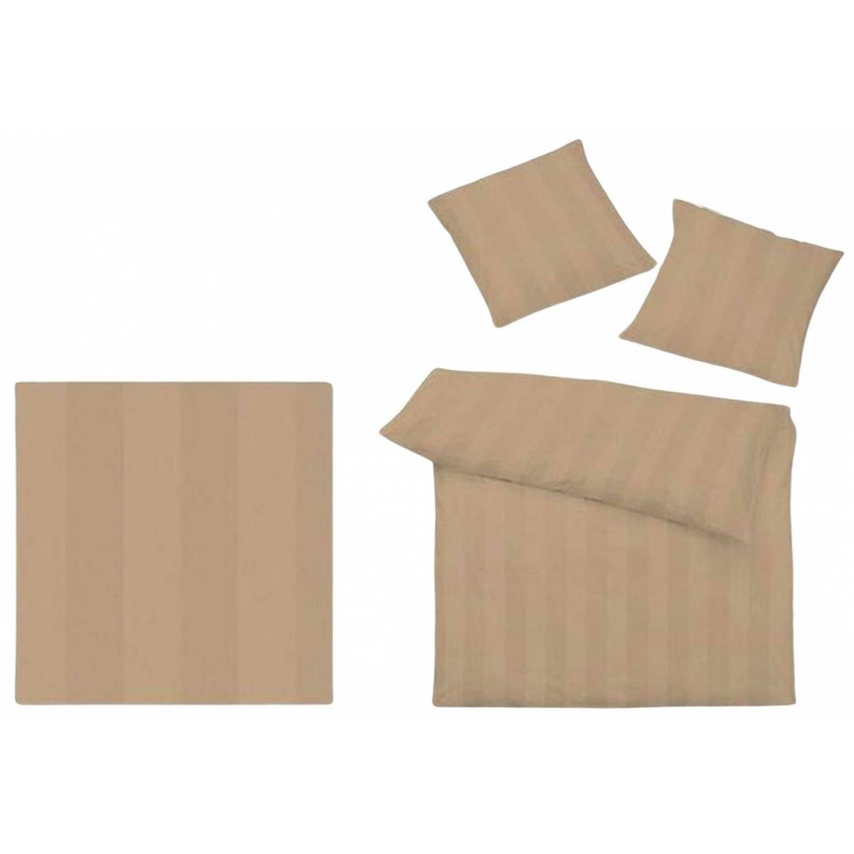 Duvet cover 240 x 220 cm Victoria Sand + pillowcases