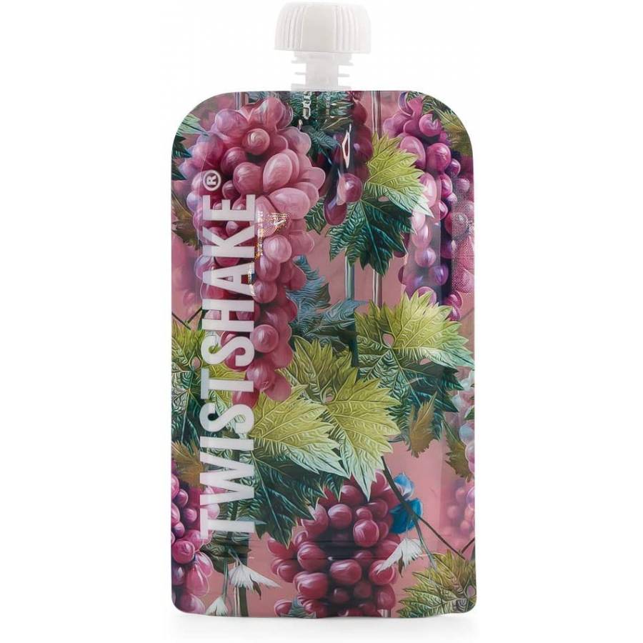 Twistshake Squeeze Bag Fruit - 5x Gourdes Réutilisables 220 ml Parfait pour  Compotes et Purées - MaxxiDiscount