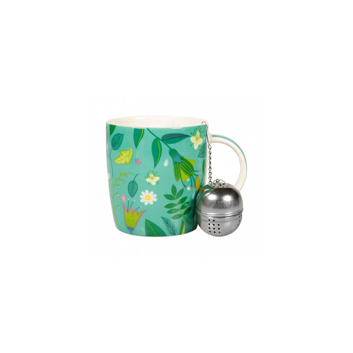 Grüne Tasse + Sema Design Teeaufguss