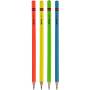 Set de 4 Crayons en Papier Neon HB Rotring