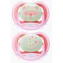 Avent Ultra Air Night Pacifiers 6-18 months Pink