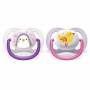 Avent Ultra Air Girl Pacifiers 0-6 months Penguin Chick