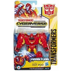 Figurine Transformers Cyberverse Hot Rod Fusion Flame
