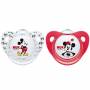2 Sucettes NUK Mickey Mouse Trendline 6-18 mois