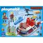 Playmobil Action Hovercraft und Tauchmotor
